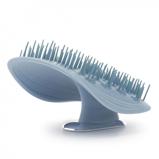 Manta Mirror Brush Blue Щітка для волосся з дзеркалом блакитна - фото №1 Manta Mirror Brush Blue Щітка для волосся з дзеркалом блакитна - фото №1